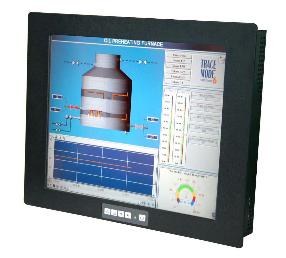 Adp T Usb Sxga Tft Industrial Display Monitor With Usb Touch