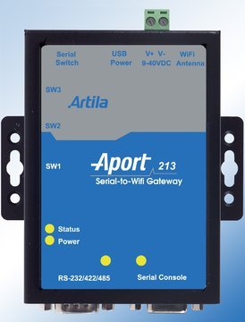 Artila Aport-213: Serial-WLAN-Gateway im Taschenformat