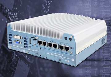 Neousys Nuvo-7000: Fanless Industrial Embedded PC with Coffee-Lake-Core, 6 x GbE and MezIO