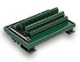 100pin SCSI-II termination board DIN rail w/o cable