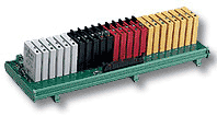 isolated 24 Grayhill modules DIN rail board