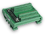68pin SCSI-II termination board DIN rail w/o cable