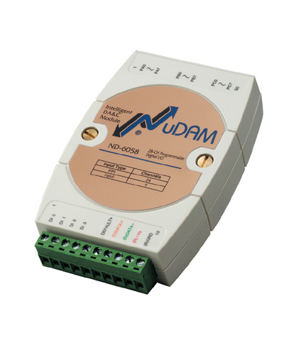 NuDAM Isolated 5kV Digital 24 Input/Output Module