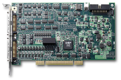 4 DA PCI Card 1MS/s 16bit ±10V with 32 isolated DIO