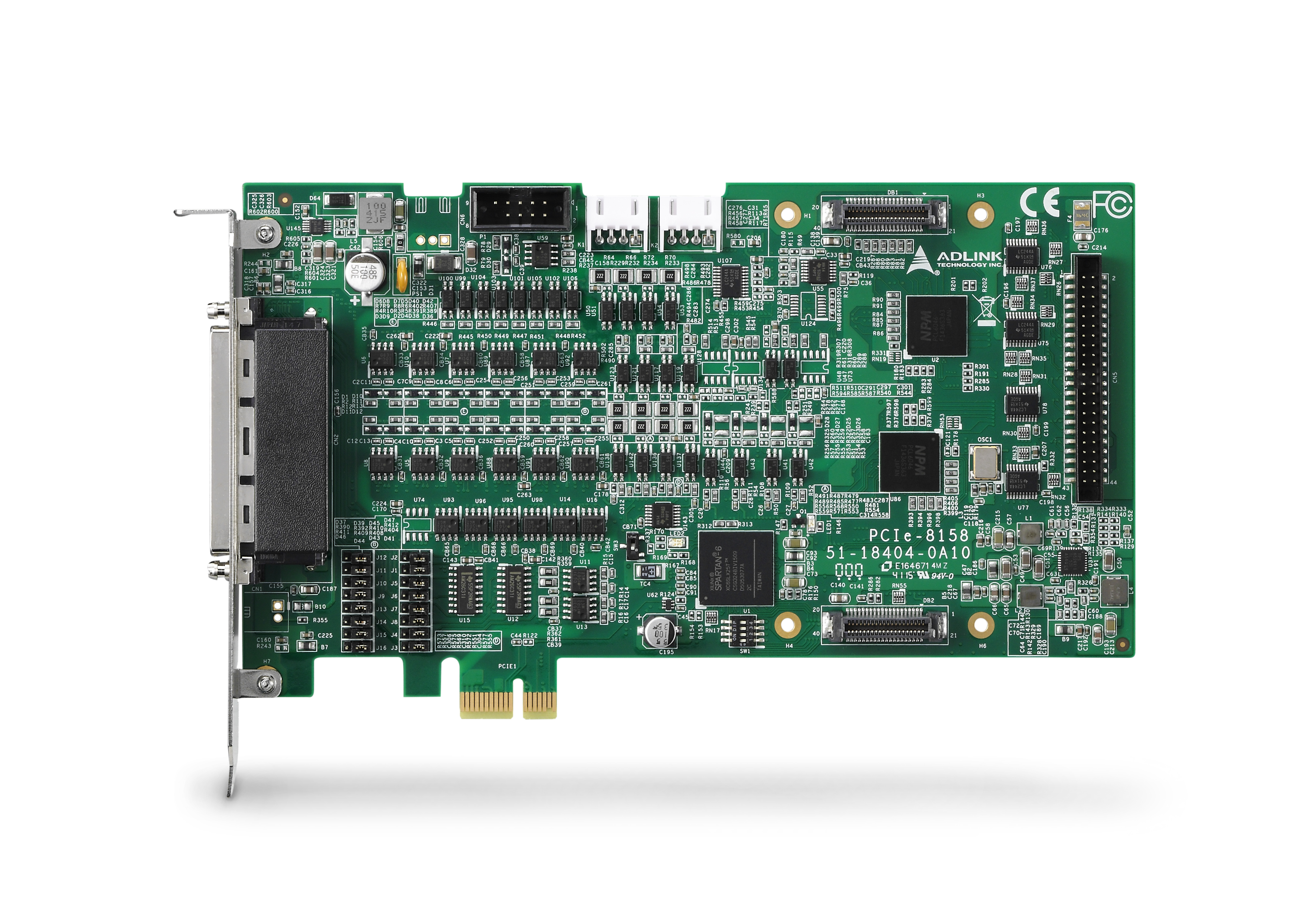 PCIe 8-axis servo and stepper motion controller