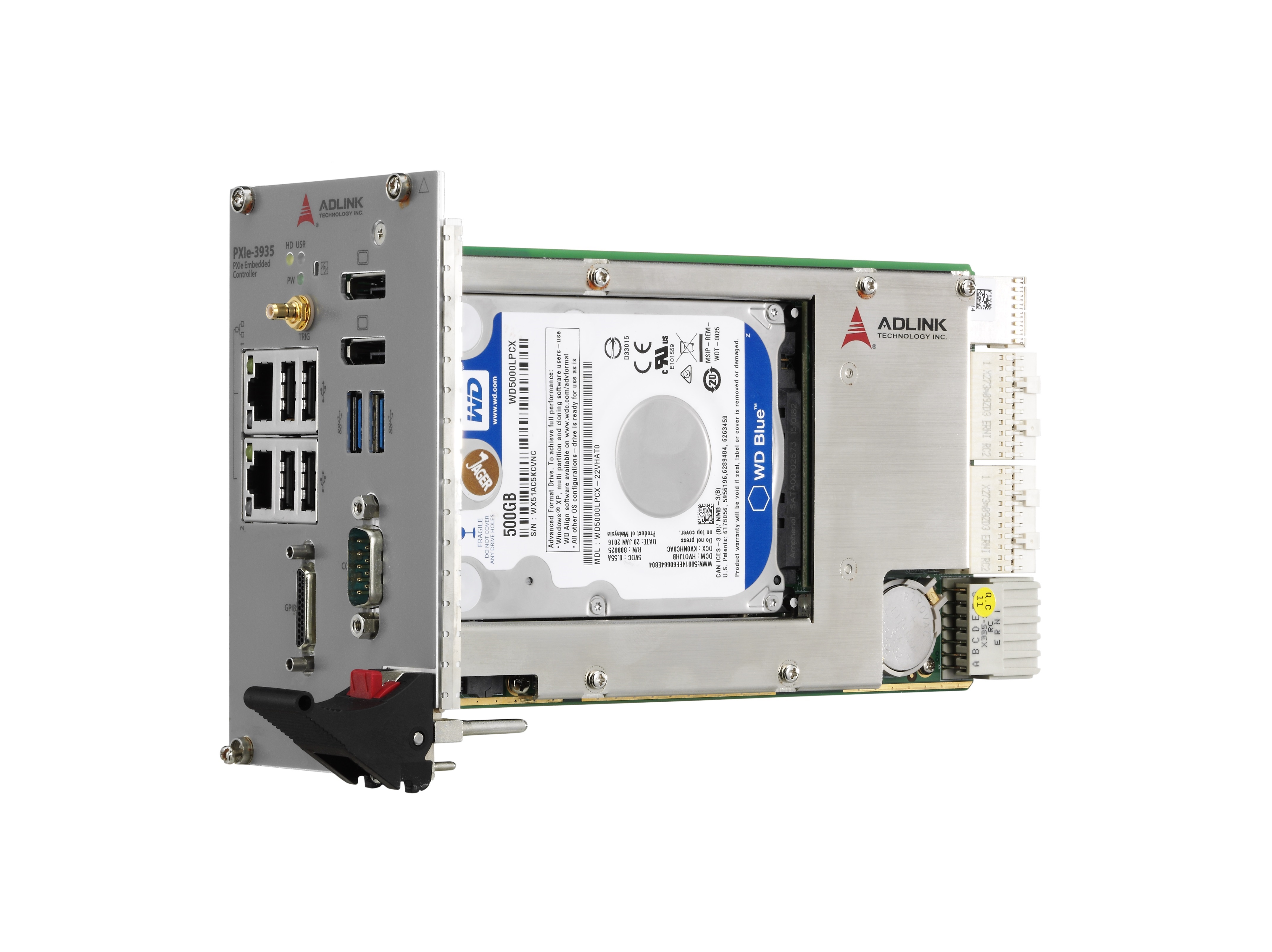 3U PXIe Celeron 2,2GHz HM86 4GB 6*USB 2*GbE 240GB SSD