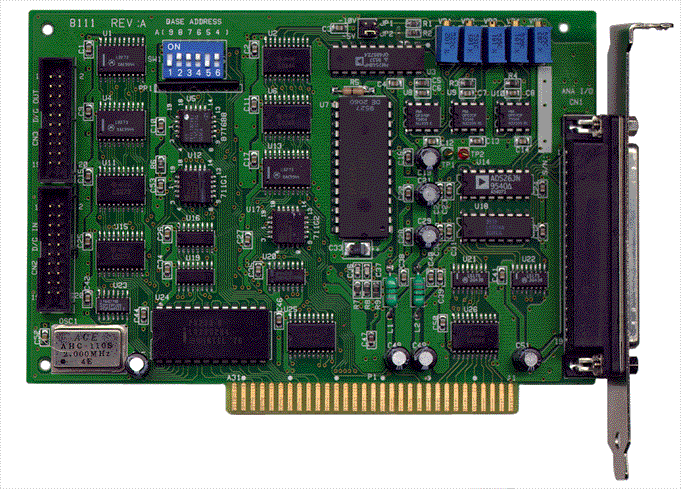 PC AD Card 30kS/s 12bit 8SE 16/16 TTL IO