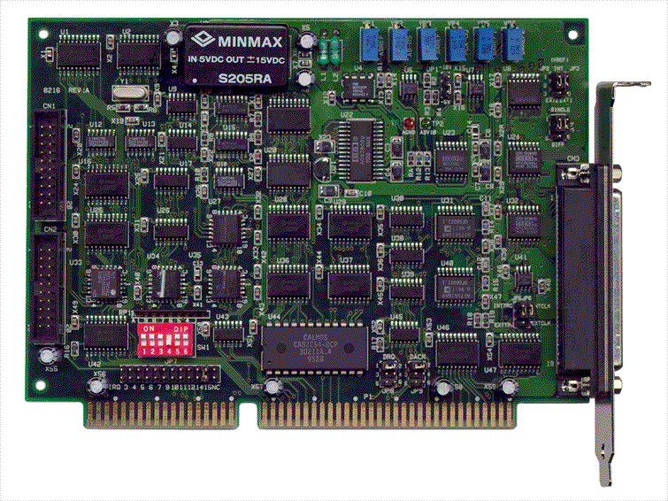 AT AD Card 65kS/s 16 bit 16SE/8DI 2 DA 16/16 TTL DIO