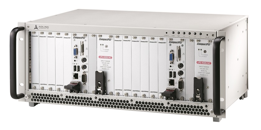 Dual cPCI rack mount case 3U