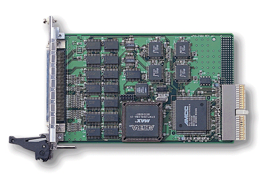 cPCI 32/32 isolated 16/16 DIO 12MBytes/s