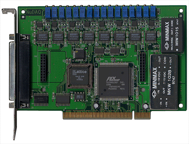 8 DA PCI Card 16bit ±10V