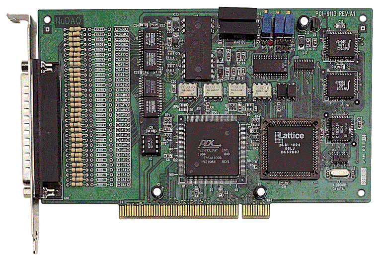 PCI isolated AD Card 100kS/s 12bit 32SE 1kFIFO