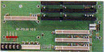 Backplane mit 2 ISA, 2 PCI und 2 ISA/PCI