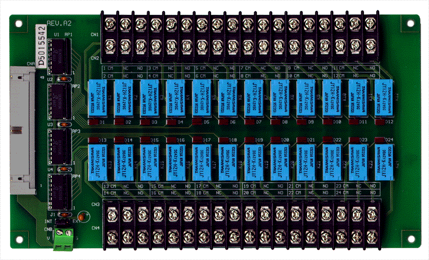 isolated 24 DO Relay panel (250VAC)