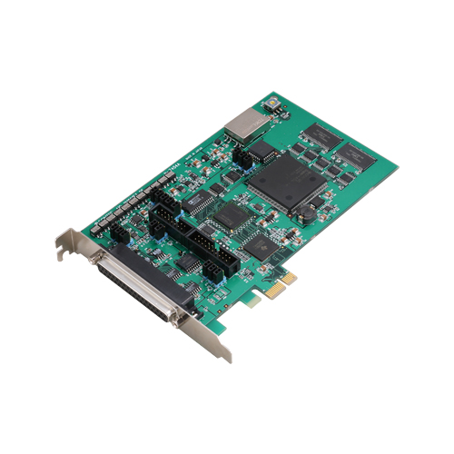 PCIe I/O card AD 100kS/s 12 Bit 16 channels 1*DA 4*DI 4*DO