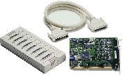 intelligent 8-port RS232 ISA Card 921,6kBd