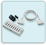 8-port RS-232 male DB9 box