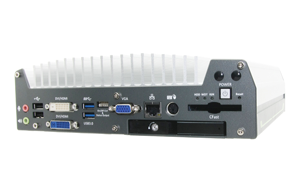 Celeron 1020E Low Profile Fanless System HM76 3*GbE HDD-Tray