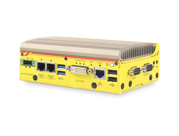Atom E3950 Ultra-Compact In-Vehicle 3*GbE 4*USB 4*COM