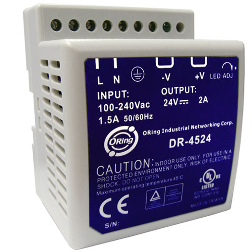 120W DIN-Rail 12VDC 10A, 100..240VAC input