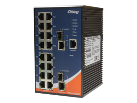 Industrial Managed Switch 16*100TX 2*1000TX SFP C1D2 ATEX