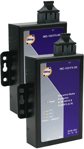2*TX to FX Multi Mode Media Converter