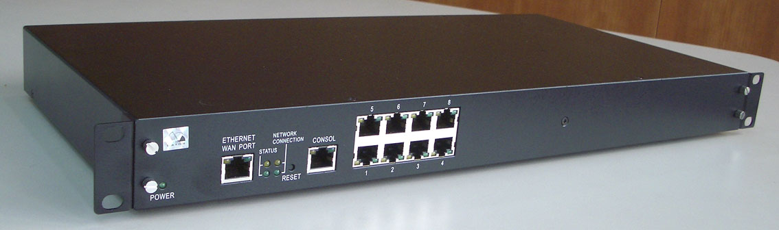 IP server 8*RS232 1U 19"