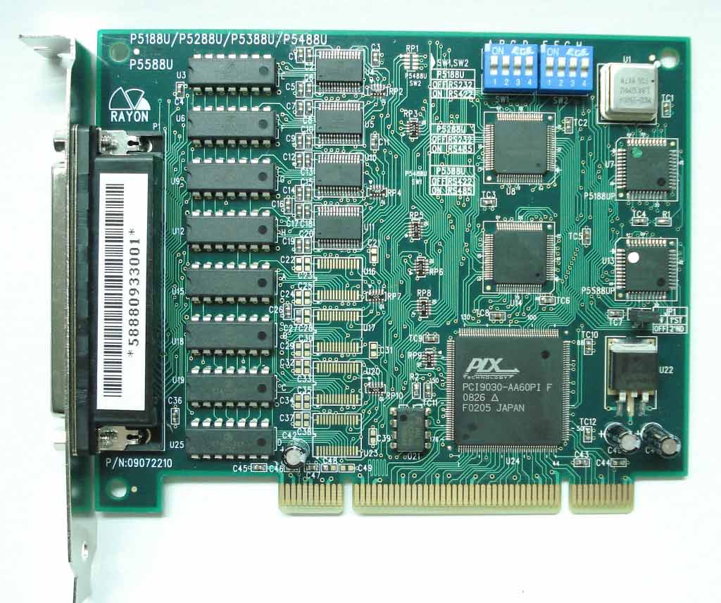 UPCI 8-port 4*RS232/422/485 4*RS485 5V only Card