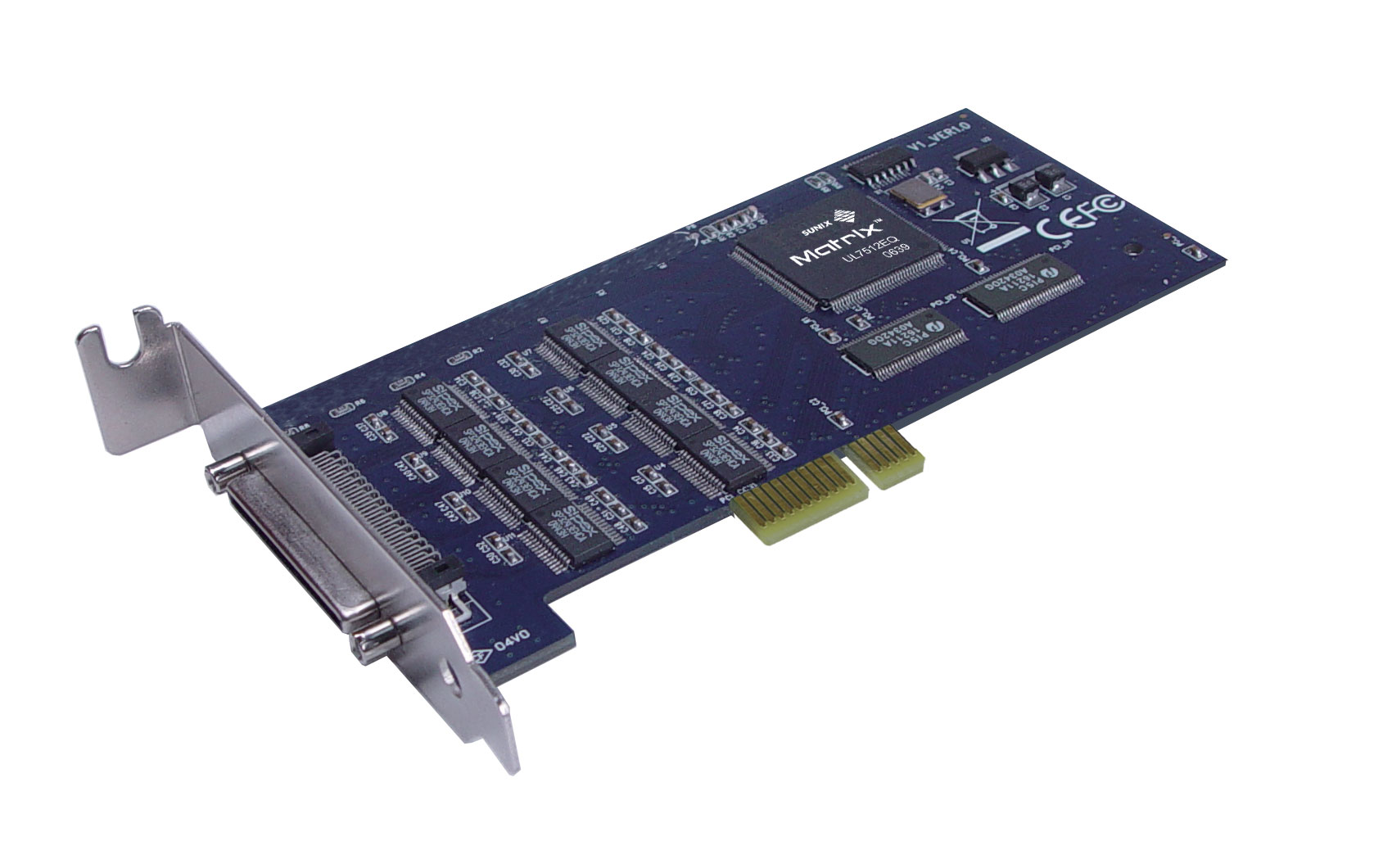 PCIe 4*RS232/RS422/485 (3 in 1)