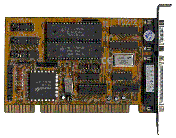 1 EPP/ECP parallel port ISA Card