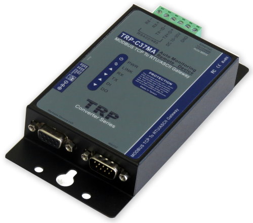 Modbus TCP to RTU/ASCII Gateway with Remote Monitoring
