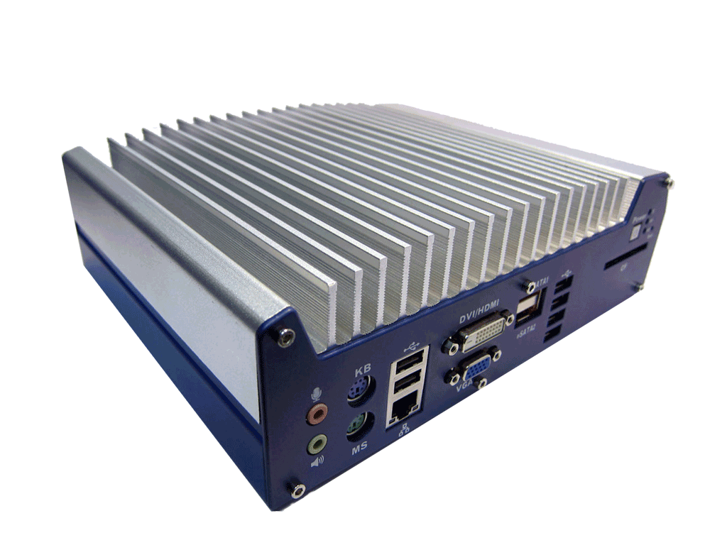 Core i7/i5 Fanless Barebone System 3*GbE Vecow