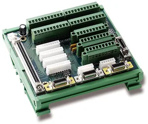 Termination Board with a 68-pin SCSI-II Conn and DIN-Rail