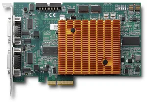 PCIe*4 2*CamLink PoCL vision cams