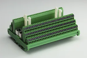 64-ch terminal HS DIN rail