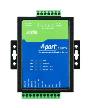 Cortex M4 FreeRTOS Programmable Gateway 4*DI 2*Relay 2*RS485