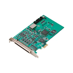 PCIe I/O card AD 500kS/s 16 Bit 32 CH 2*DA 8*DI 8*DO 2*Cou