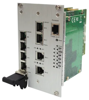 cPCI 3U Industrial Managed 14*1000TX Switch Card EN50155
