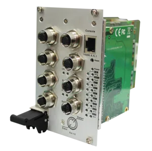 cPCI 3U Industrial Managed 14*1000TX Switch Card EN50155 M12