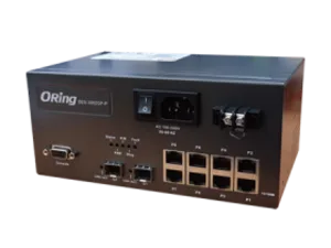 Managed Switch 8*100TX + 2*1000X SFP with dual power supply