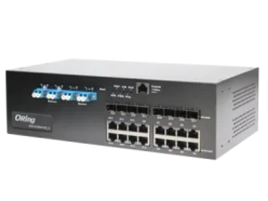 Managed Desktop Switch 8*SFP1000 16*1000TX 2* LC SS Bypass