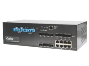 Managed Layer-3 Switch 12*SFP1000 8*1000TX 2* LC SS Bypass