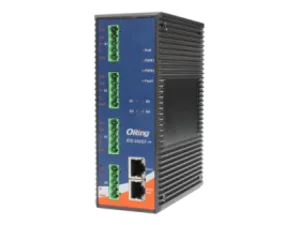 Secure Device Server 4*RS232/422/485 2*1000TX PoE port