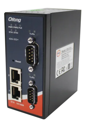 Industrial Secure Device Server 2*RS232/422/485 2*10/100TX