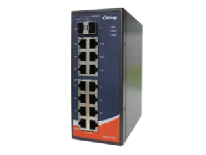 Industrial Unmanaged 14*10/100TX + 2*100FX, SFP sock Switch