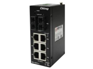 Industrial Unmanaged 2*100FX MM 6*100TX Switch