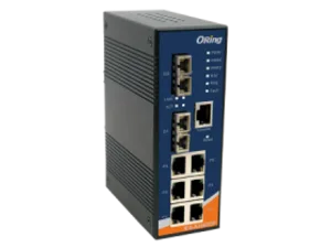 Oil&Gas Ind. Managed Switch 2*100FX MM 6*100TX C1D2 ATEX