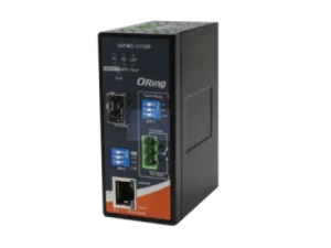 Media Converter 1*SFP to 1*1000TX PoE 30W PSE LFP
