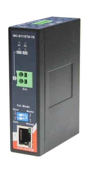 Industrial Media Converter 1*100TX Extender 300m Term.Block