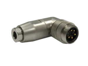 5-pin M23 Male Assembled Plug, Screw type, A-coding